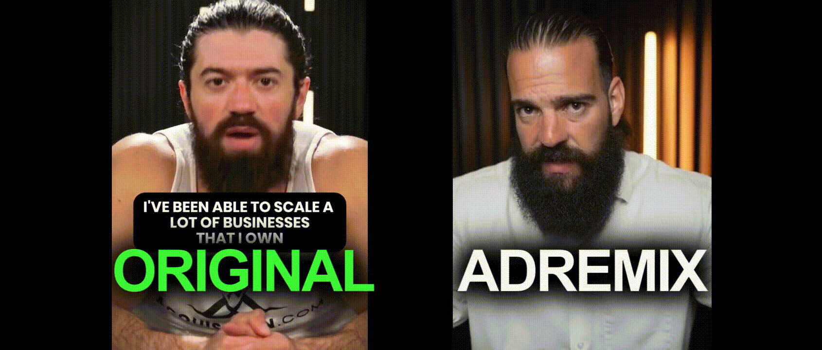 AdRemix - Main product screenshot demonstrating key features and user interface