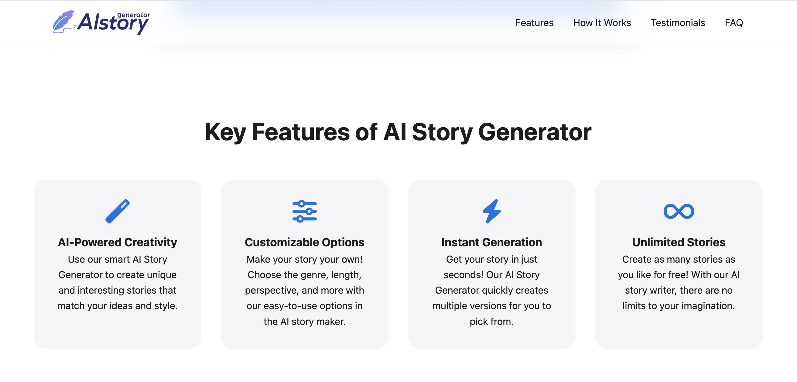 AI Story Generator gallery image