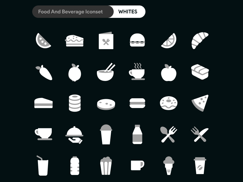 DuoTone Icon - Food and Beverage Iconset gallery image