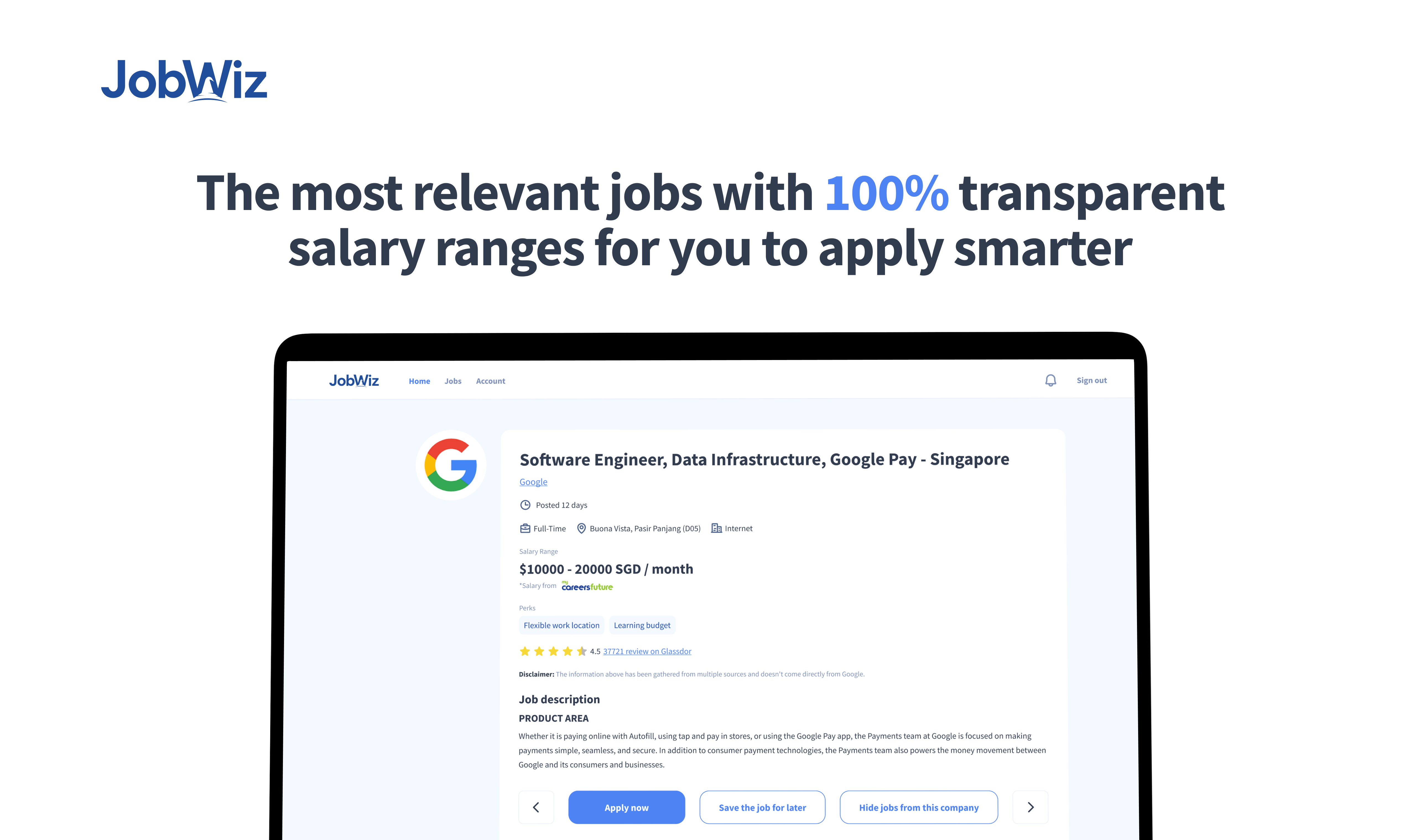 Job Match door Jobwiz - Job Hunt is gemakkelijk gemaakt, vind je perfecte match daarbuiten media 4