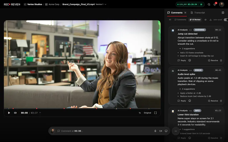 RecReview screenshot 7