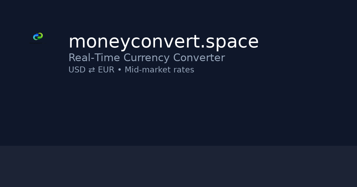 moneyconvert.space - Nuovo convertitore di valuta Tutti i tassi FX popolari media 1