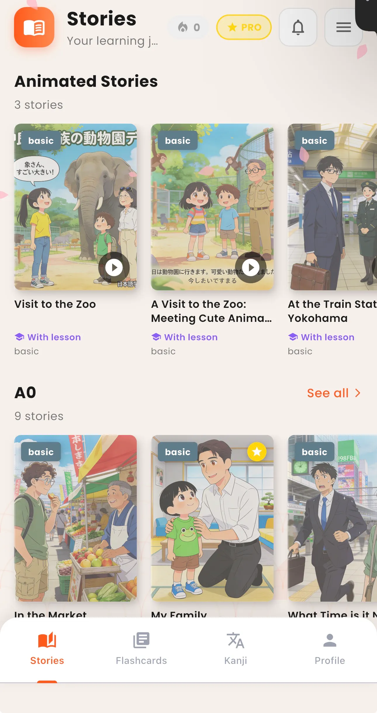 Learn Japanese with Tales 제품 배너