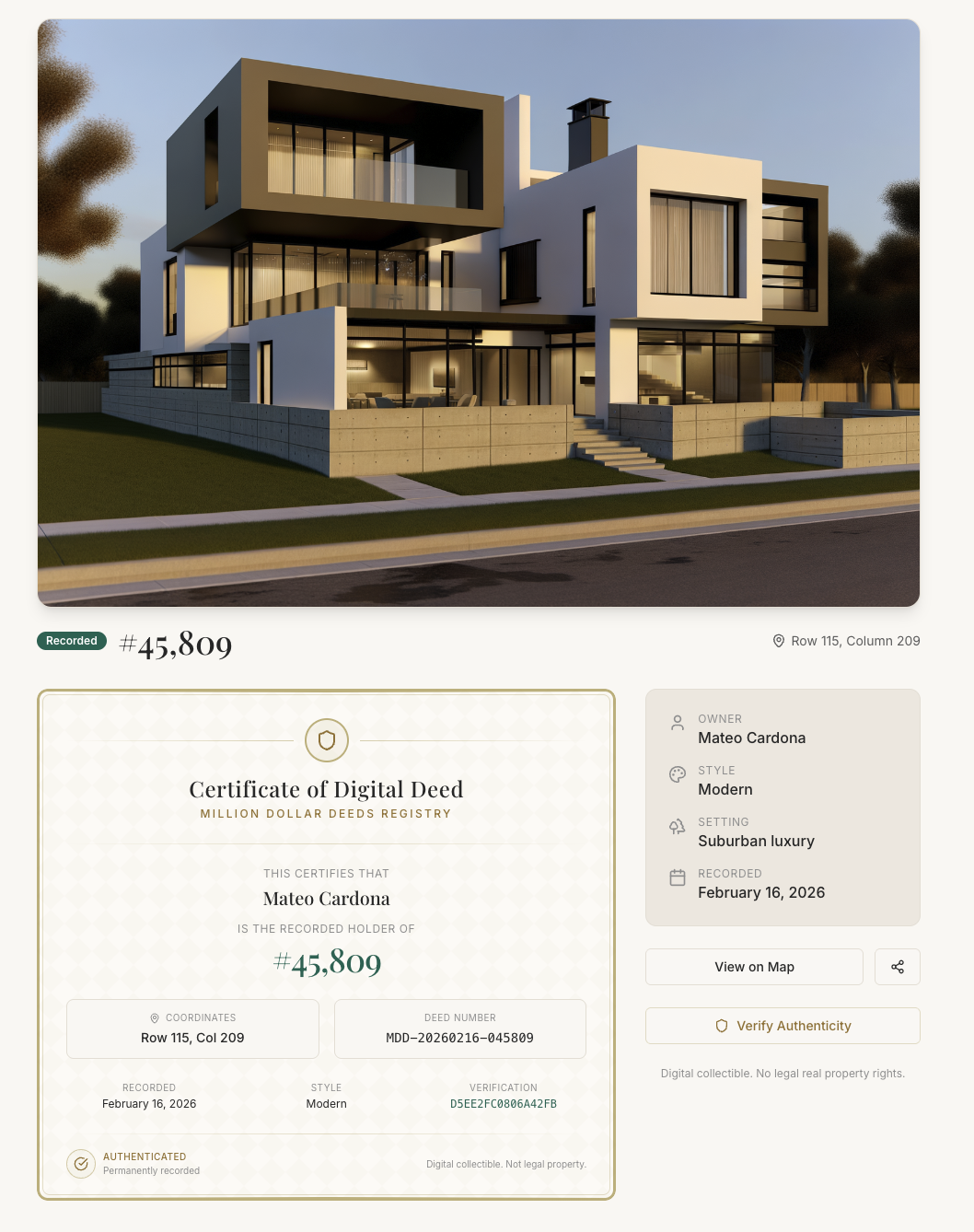 Million Dollar Deeds gallery image