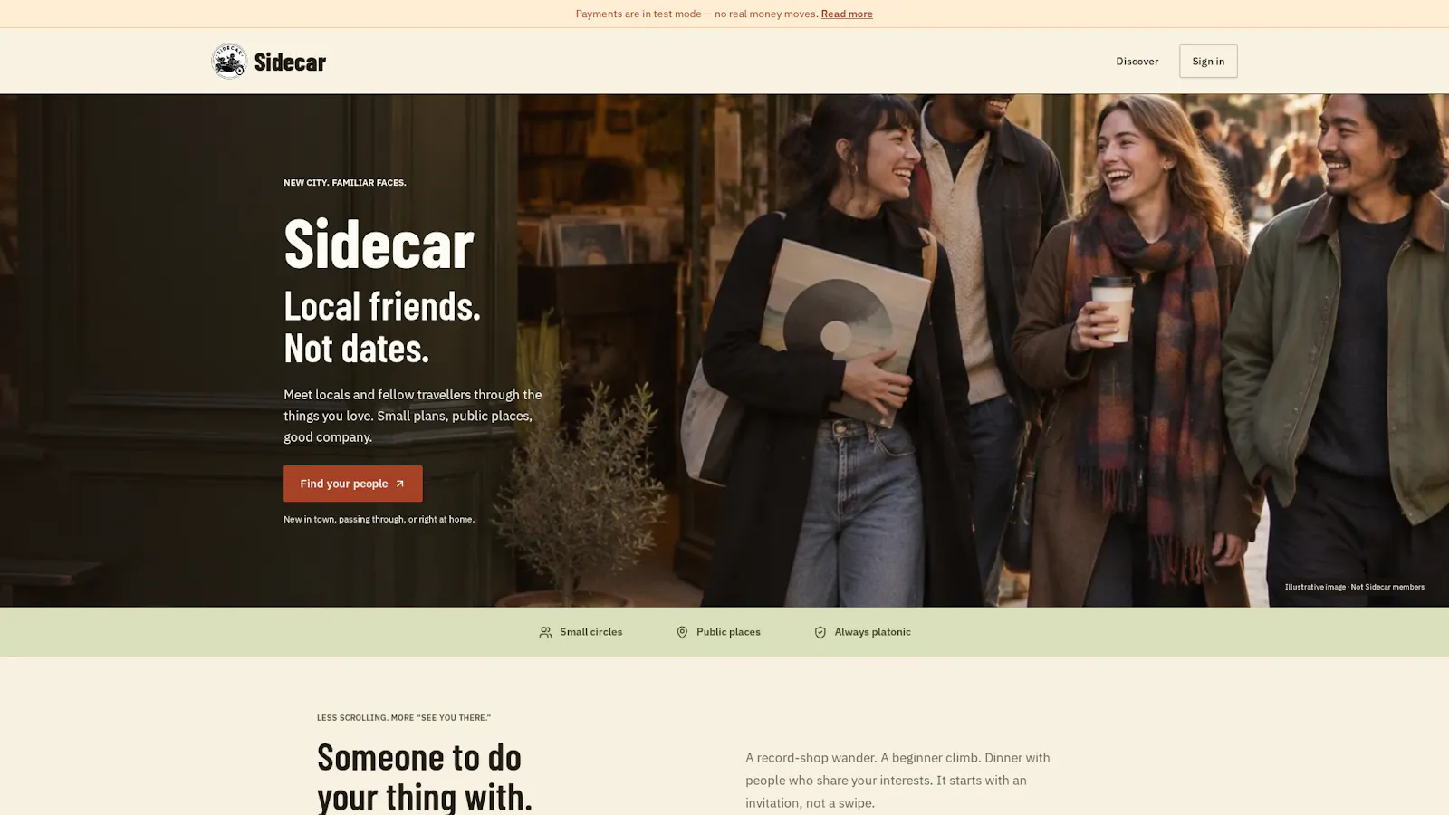 Sidecar Friends screenshot 1