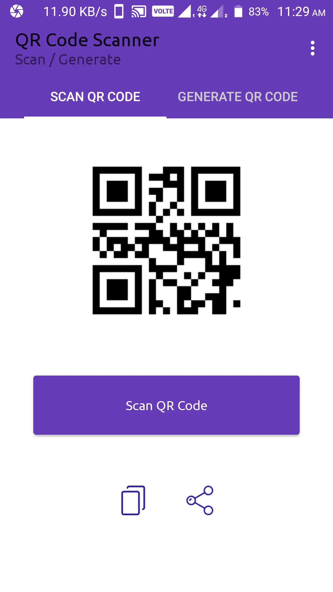 QR CODE SCANNER AND GENERATOR FREE