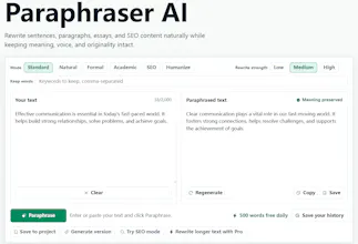 Paraphraser AI gallery image