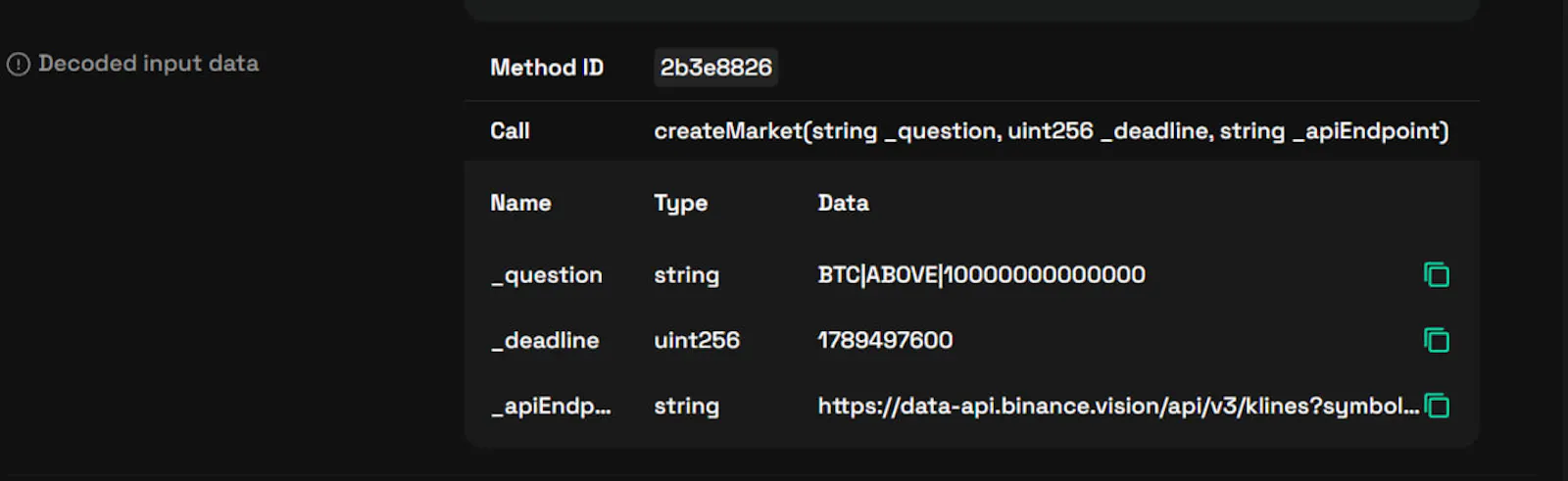 Veynt — Prediction Markets on BOT screenshot 5