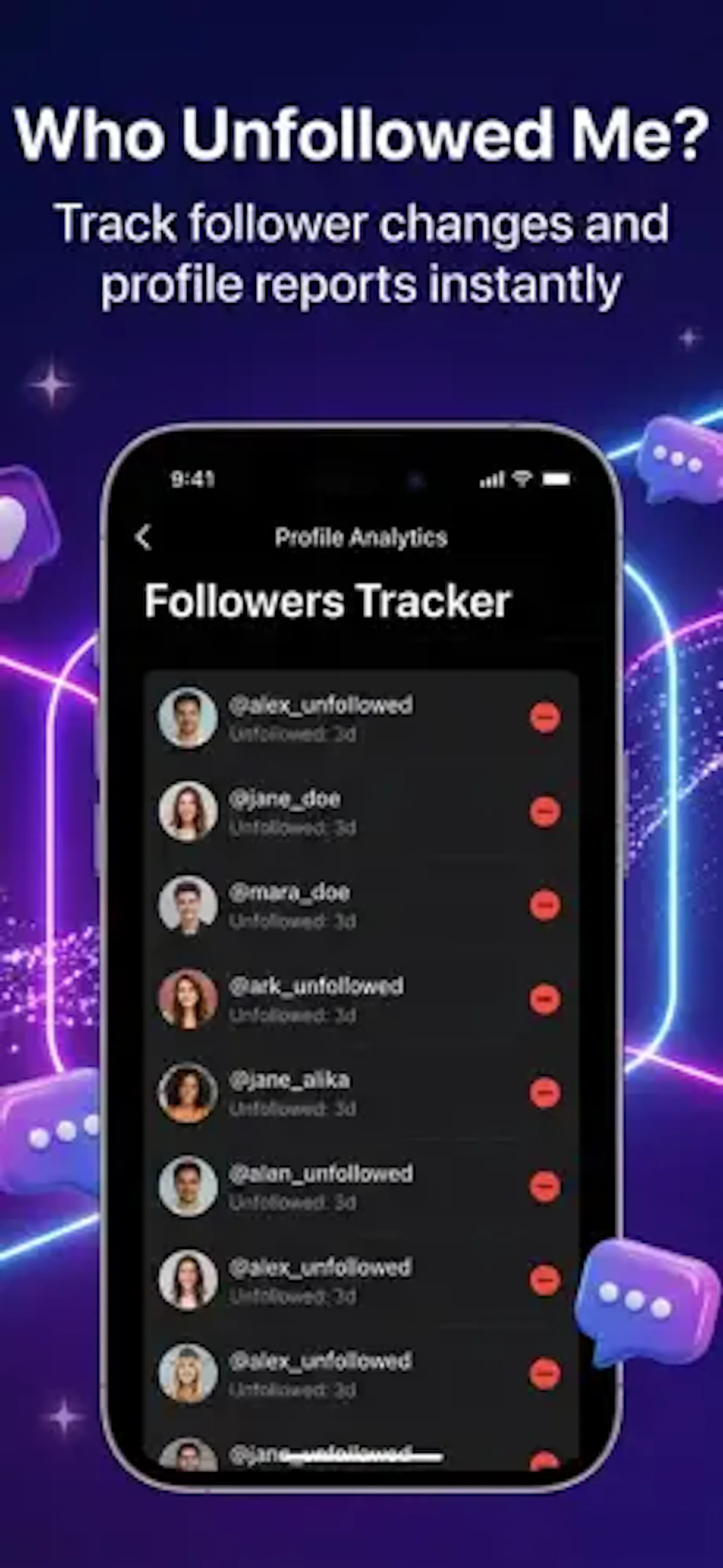 FollowStat: IG Reports screenshot 2