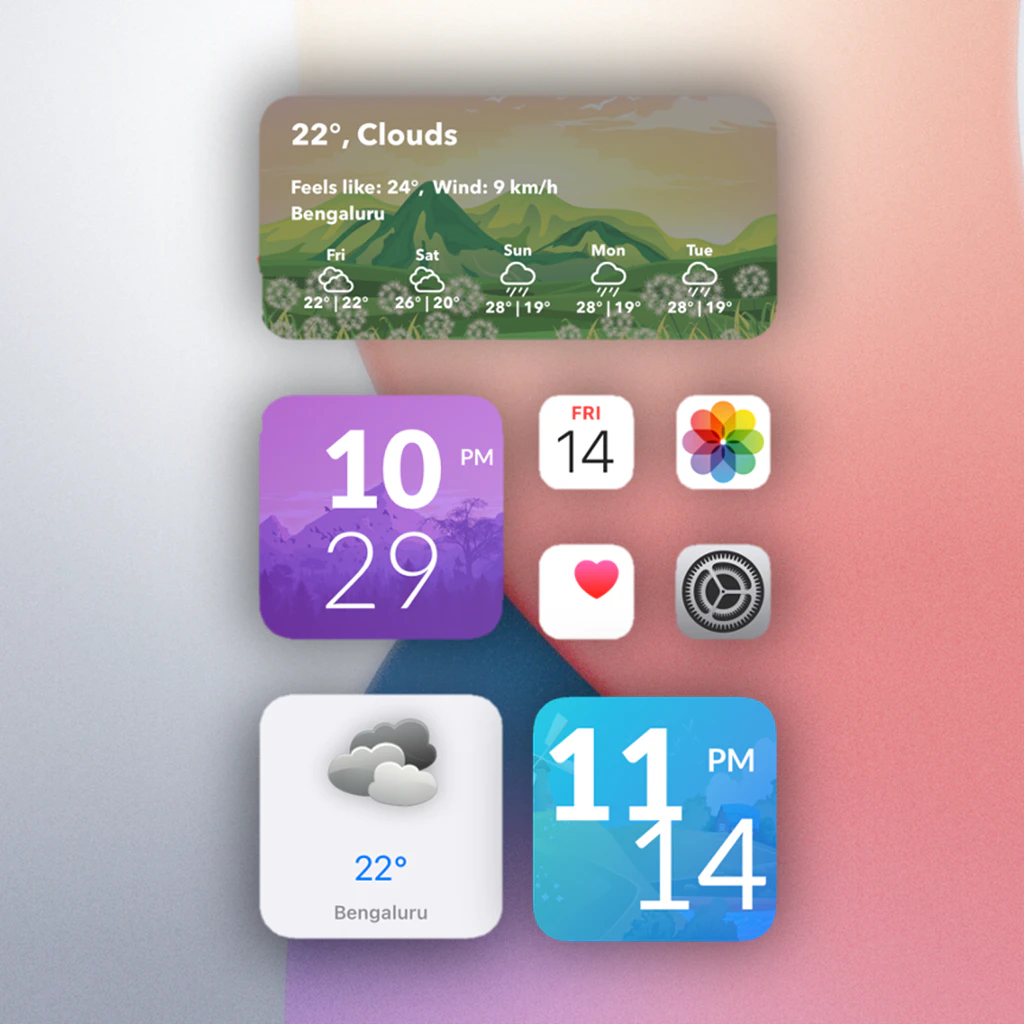 Fantastic Widgets for iPhone