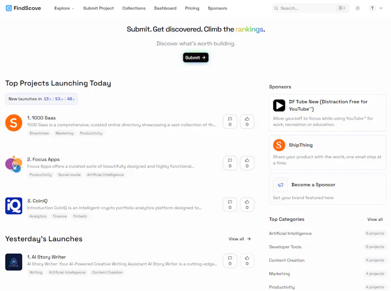 FindScove screenshot 1