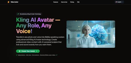 Kling AI Avatar gallery image