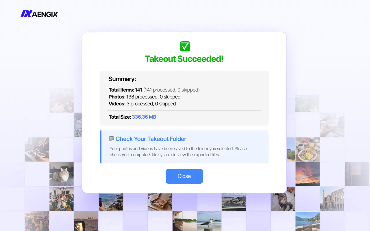 Proper Takeout for Google Photos gallery image