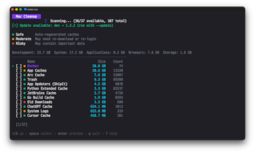 Mac Cleanup Go gallery image