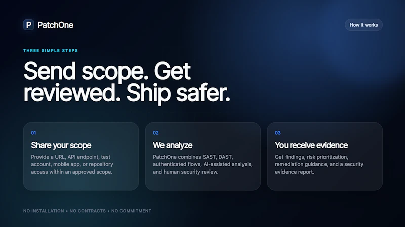 PatchOne Security screenshot 3