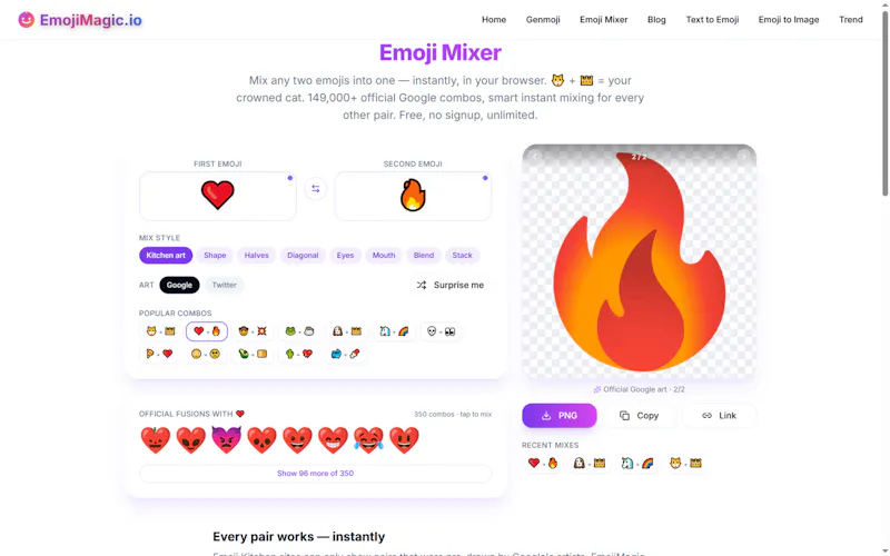 EmojiMagic.io screenshot 3