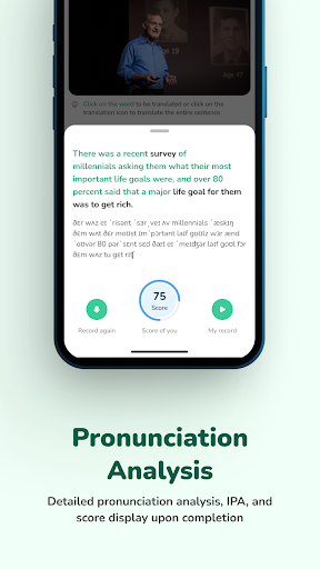 Tubeshad - Eine englische Lern -App verwendet die Schattenmethode Medien 6