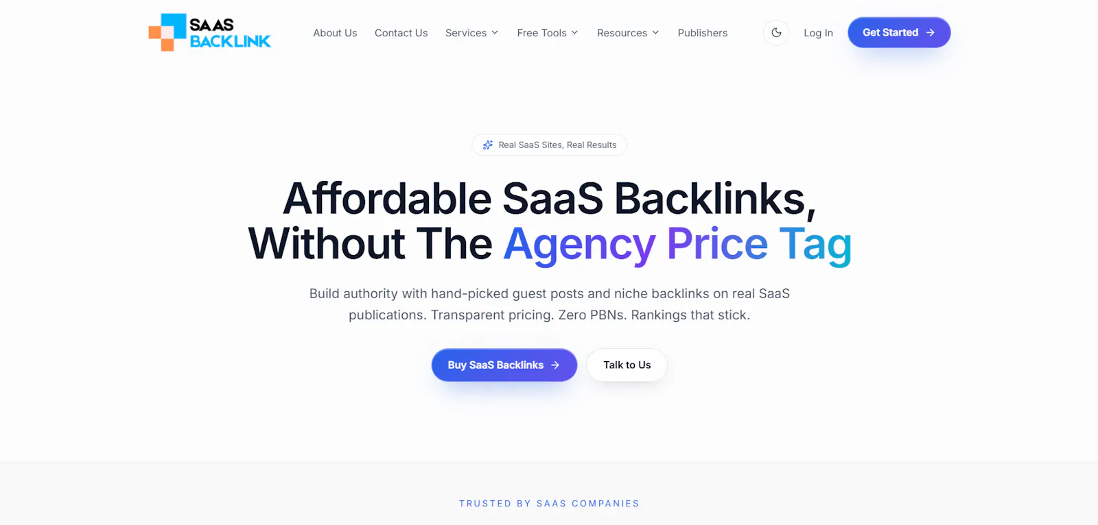 SaaSBacklink screenshot 2