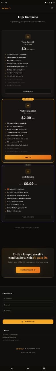 Mentor 1% - App de hábitos gamificada gallery image