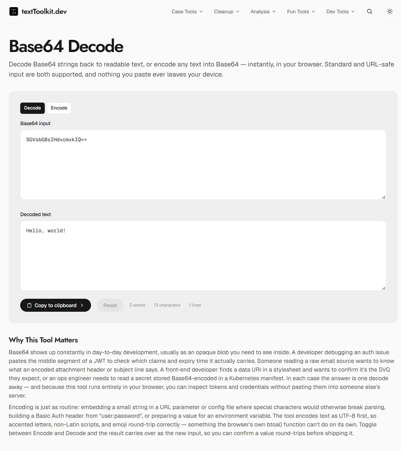 textToolkit.dev gallery image