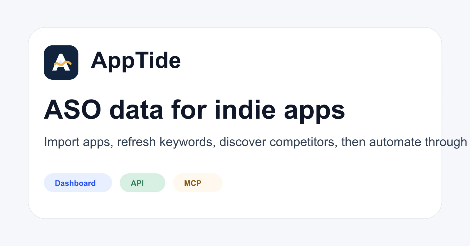 AppTide screenshot 1