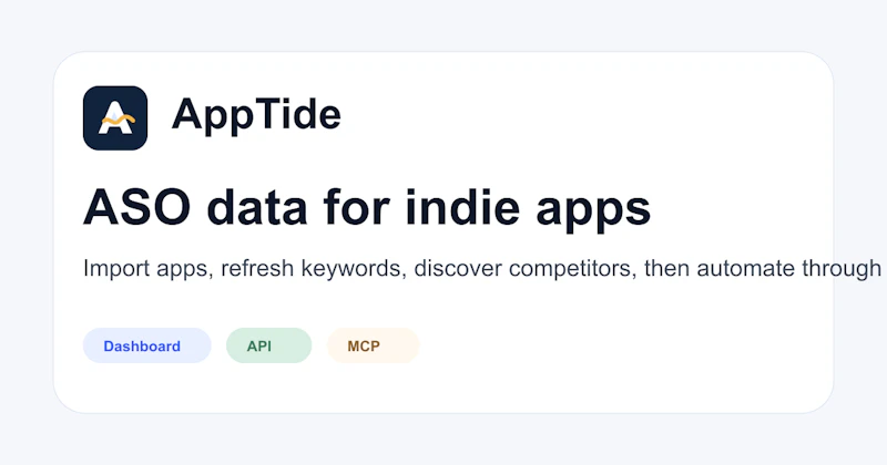 AppTide screenshot 1