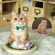 Custom Needle Wool Felt Pet Portrait gallery image