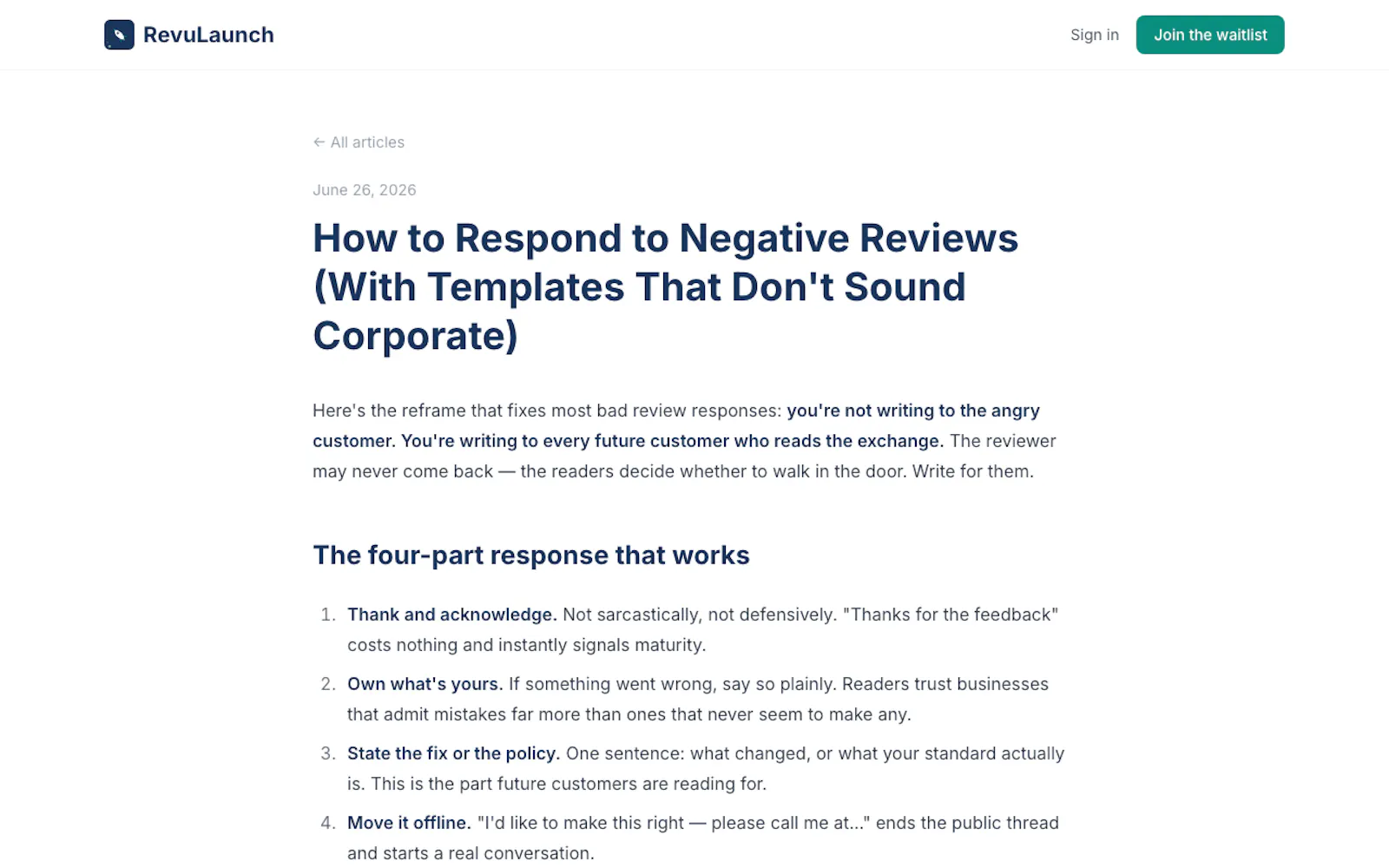 RevuLaunch screenshot 4