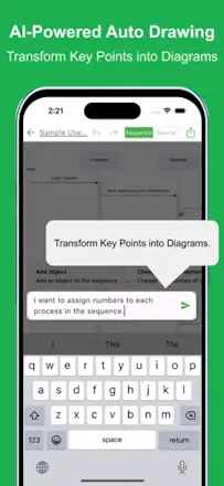 Simple Sequence Diagram AI gallery image