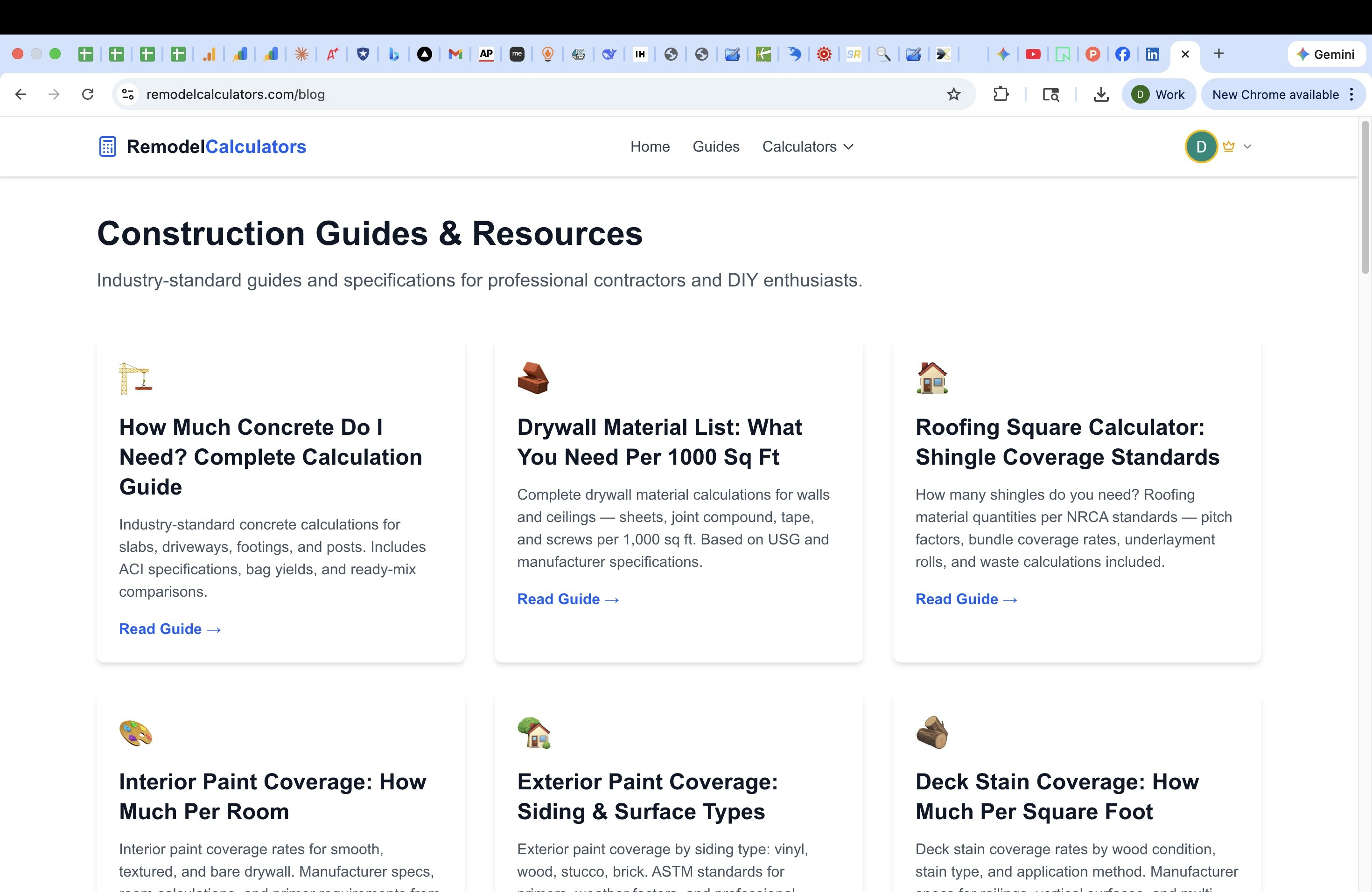 Remodel Calculators gallery image