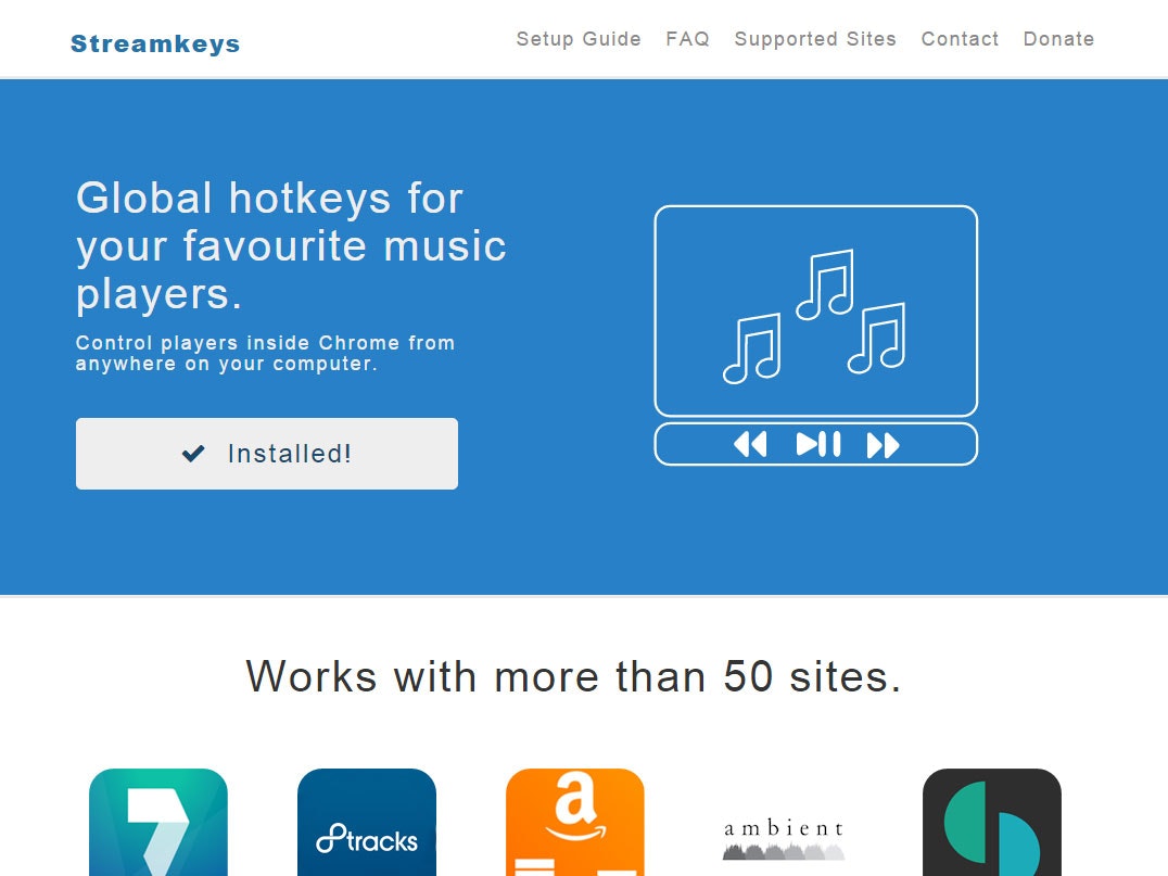 Streamkeys gallery image