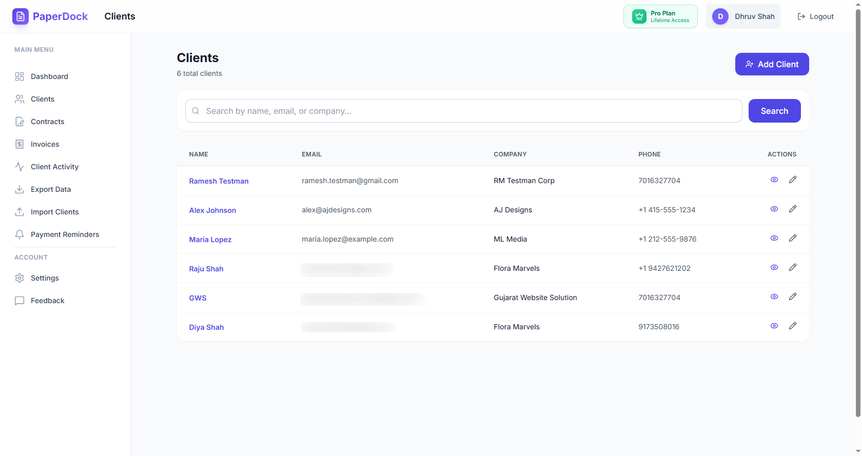 PaperDock - Screenshot 2 showing product features and functionality