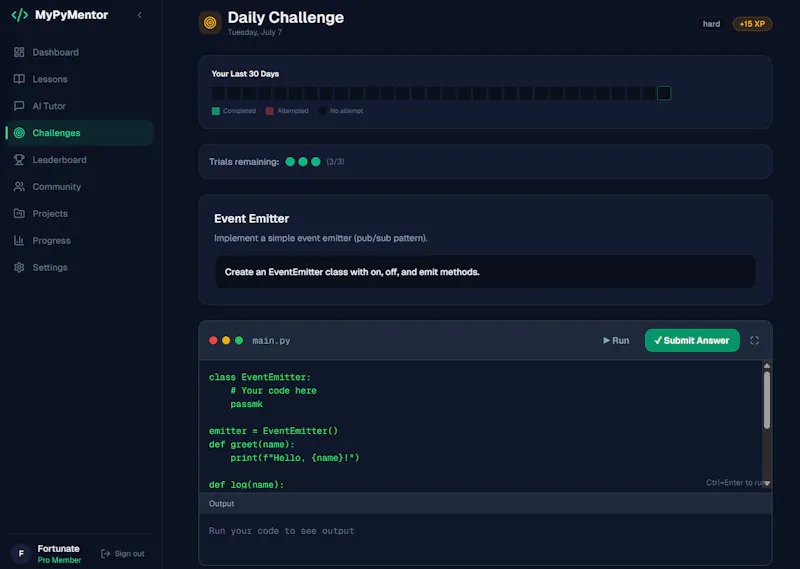 MyPyMentor screenshot 4