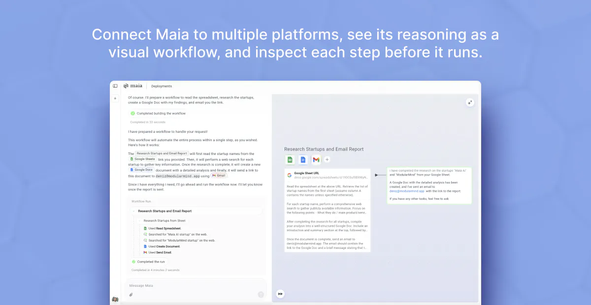 maia.is your AI that gets things done