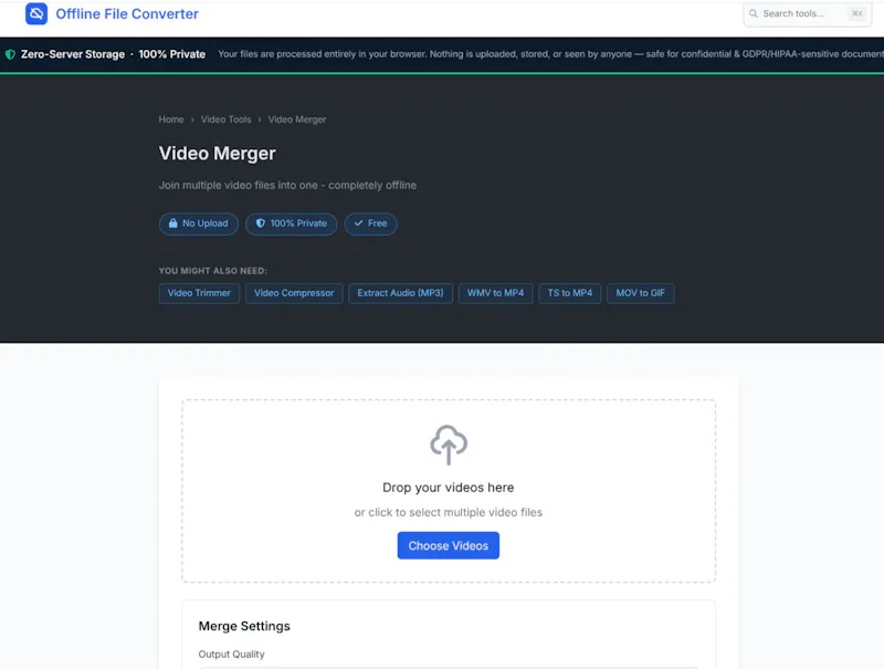 Offline File Converter screenshot 3