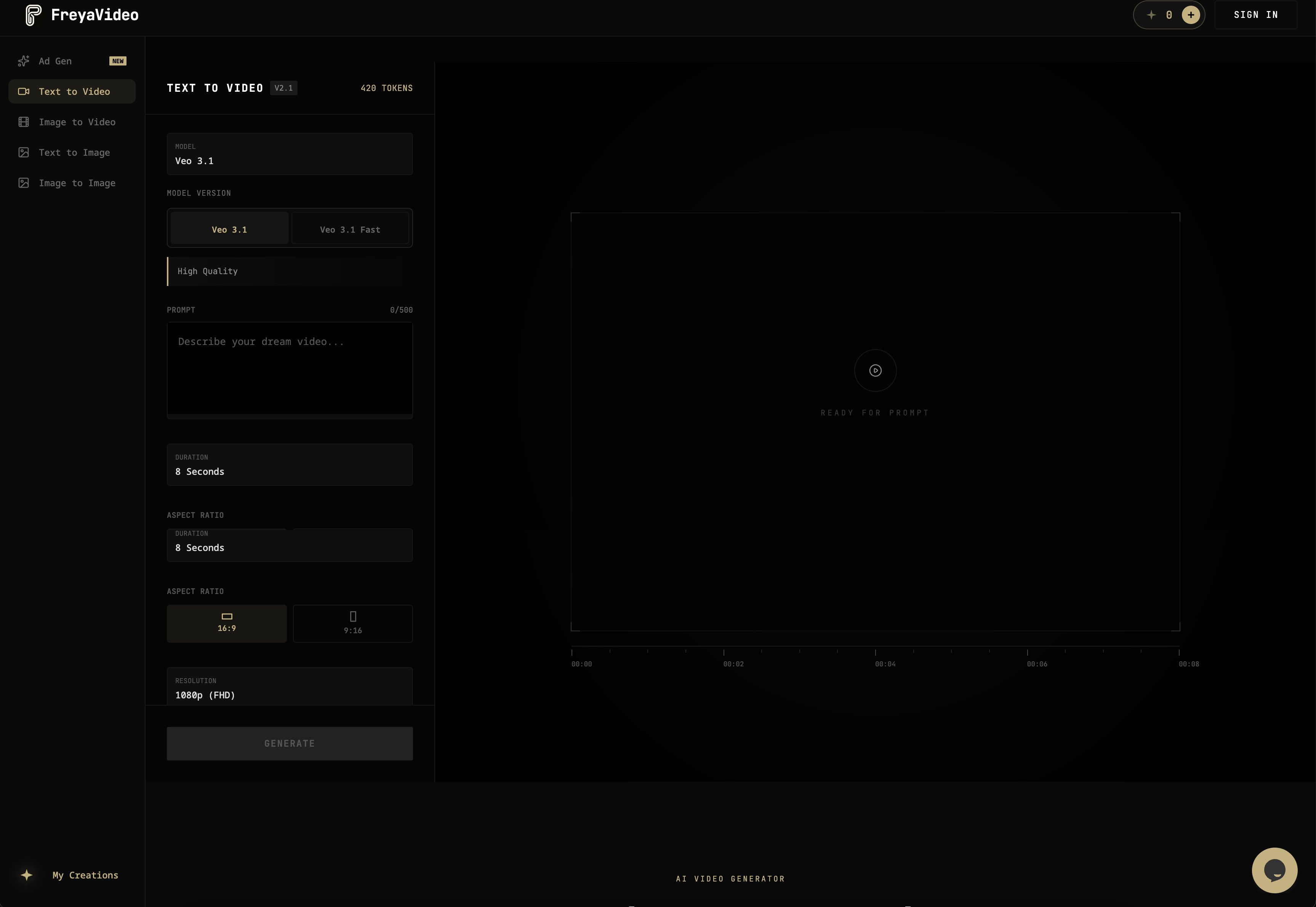 FreyaVideo - Screenshot 2 showing product features and functionality