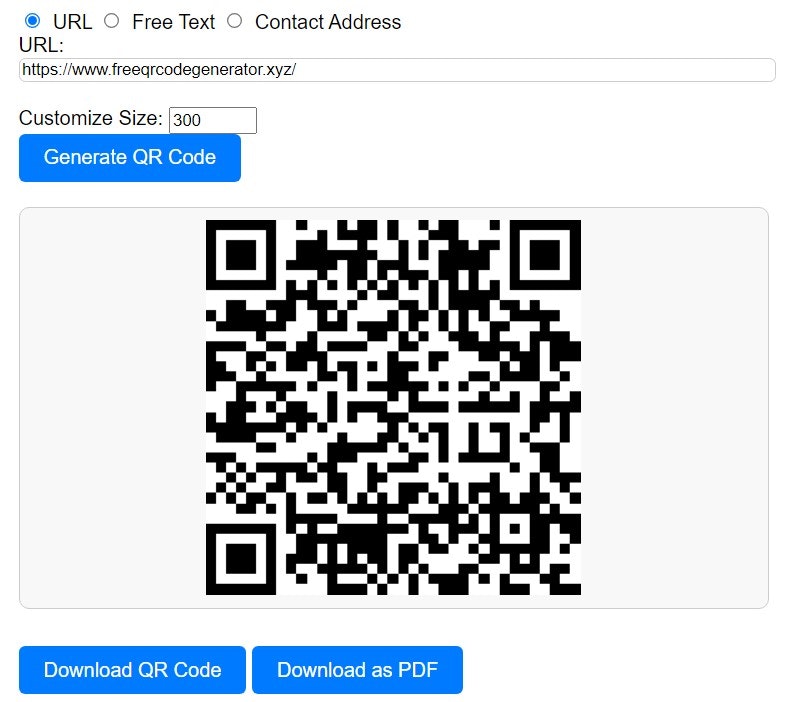 وسائط مولد رمز الاستجابة السريعة: إنشاء رموز QR سهلة 1