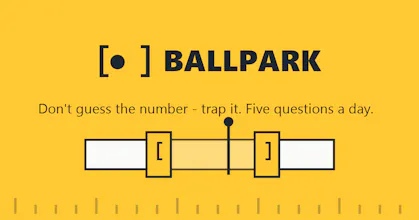Ballpark — the daily estimation game gallery image
