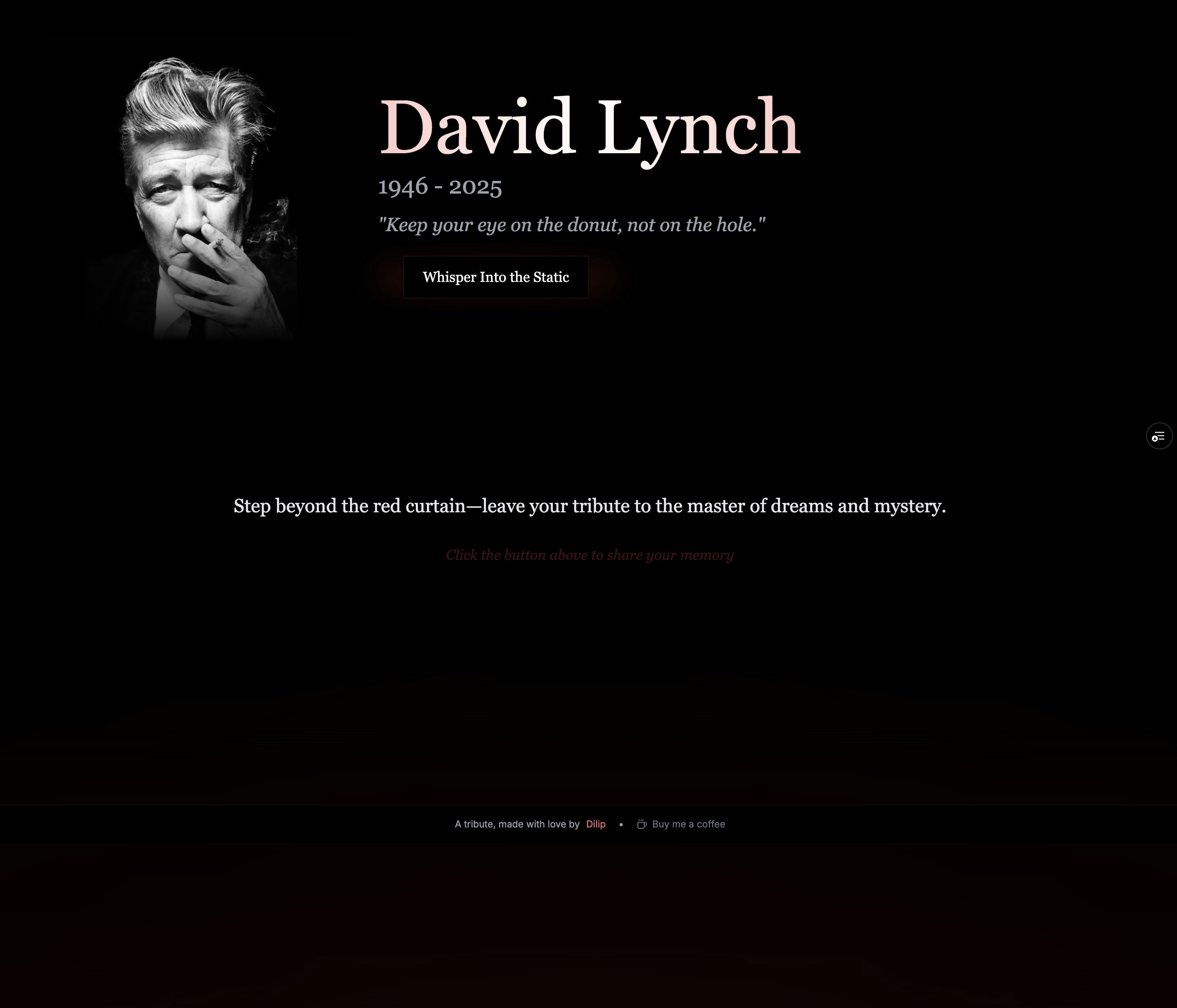 Lynchforever - een david lynch eerbetoon - Eerbetoon aan de surrealistische en artistieke erfenis van David Lynch media 1