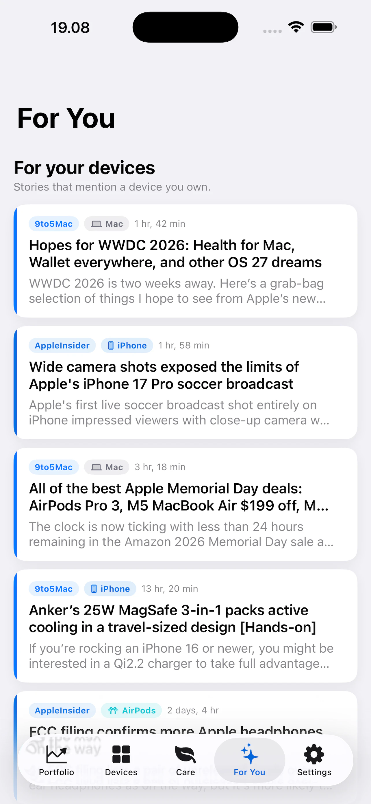 iOrchard screenshot 2