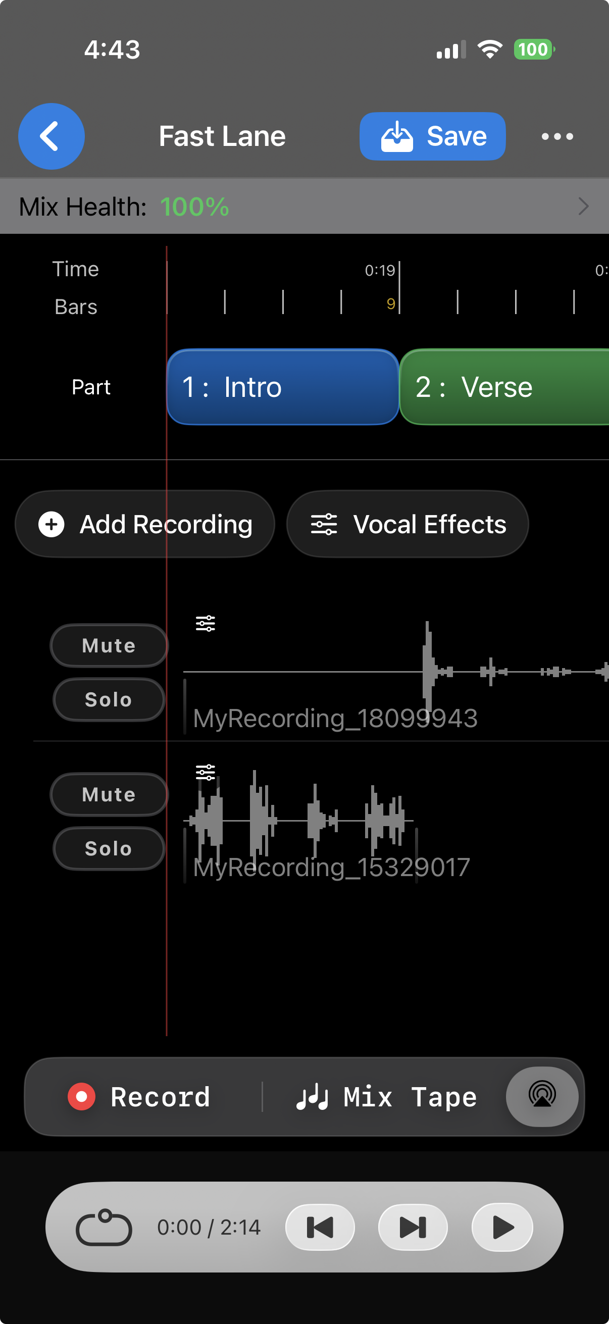 Demo Tapes, Write a Song gallery image