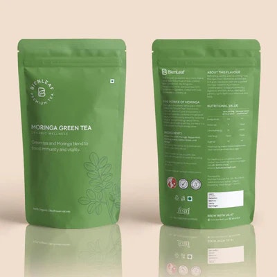 BienLeaf Moringa Green Tea - Screenshot 2 showing product features and functionality