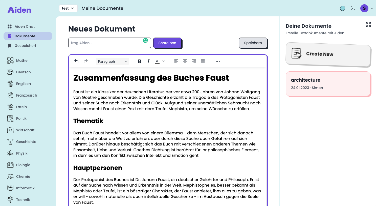 Fragen Sie Aidi Medien 3