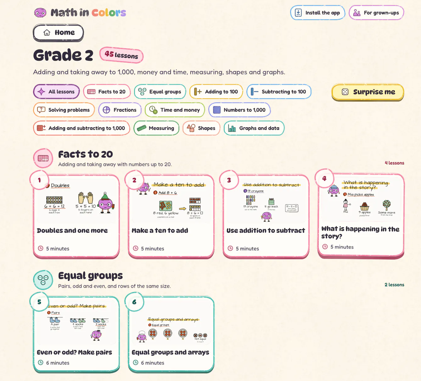 Math in Colors gallery image