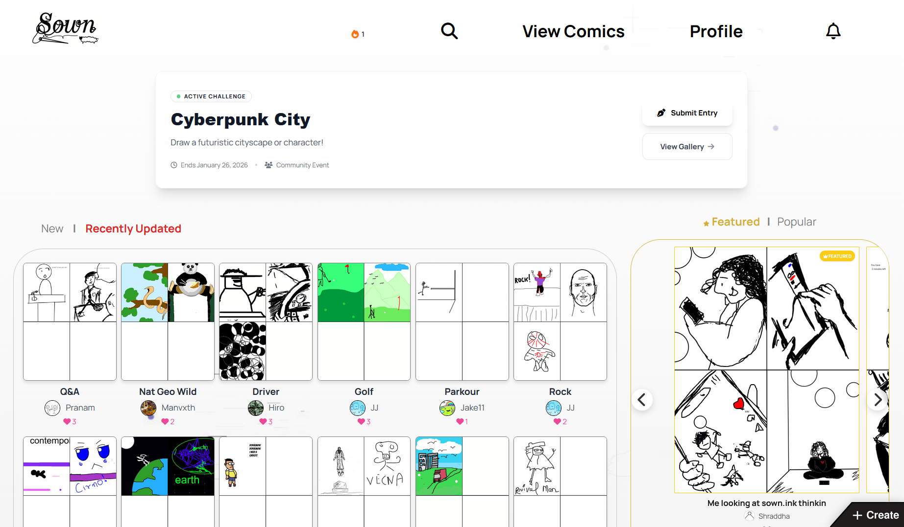 Sown - Main product screenshot demonstrating key features and user interface