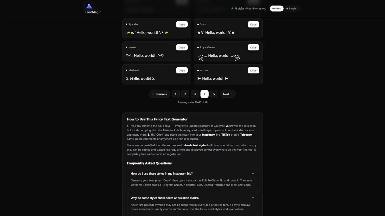 FontMagic screenshot 4