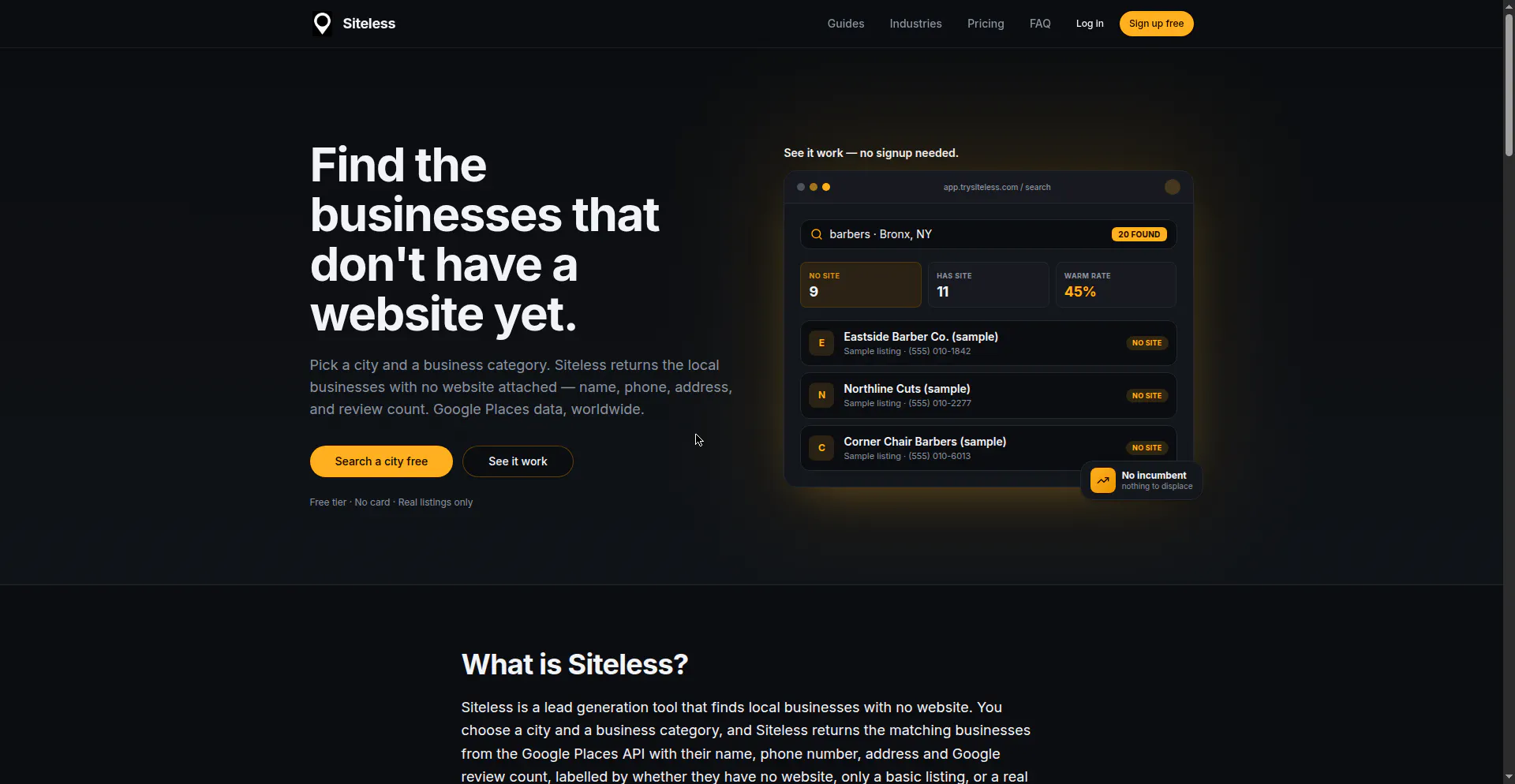 Siteless gallery image