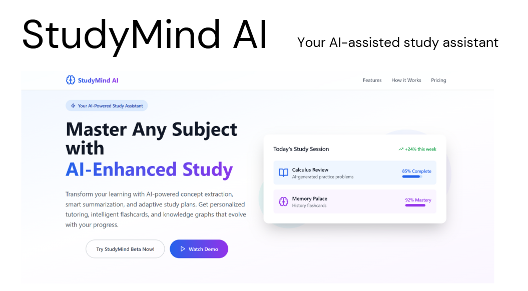 StudyMind AI medya 2