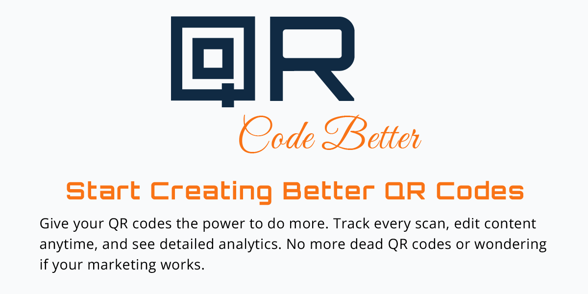 QR Code Better - Main product screenshot demonstrating key features and user interface