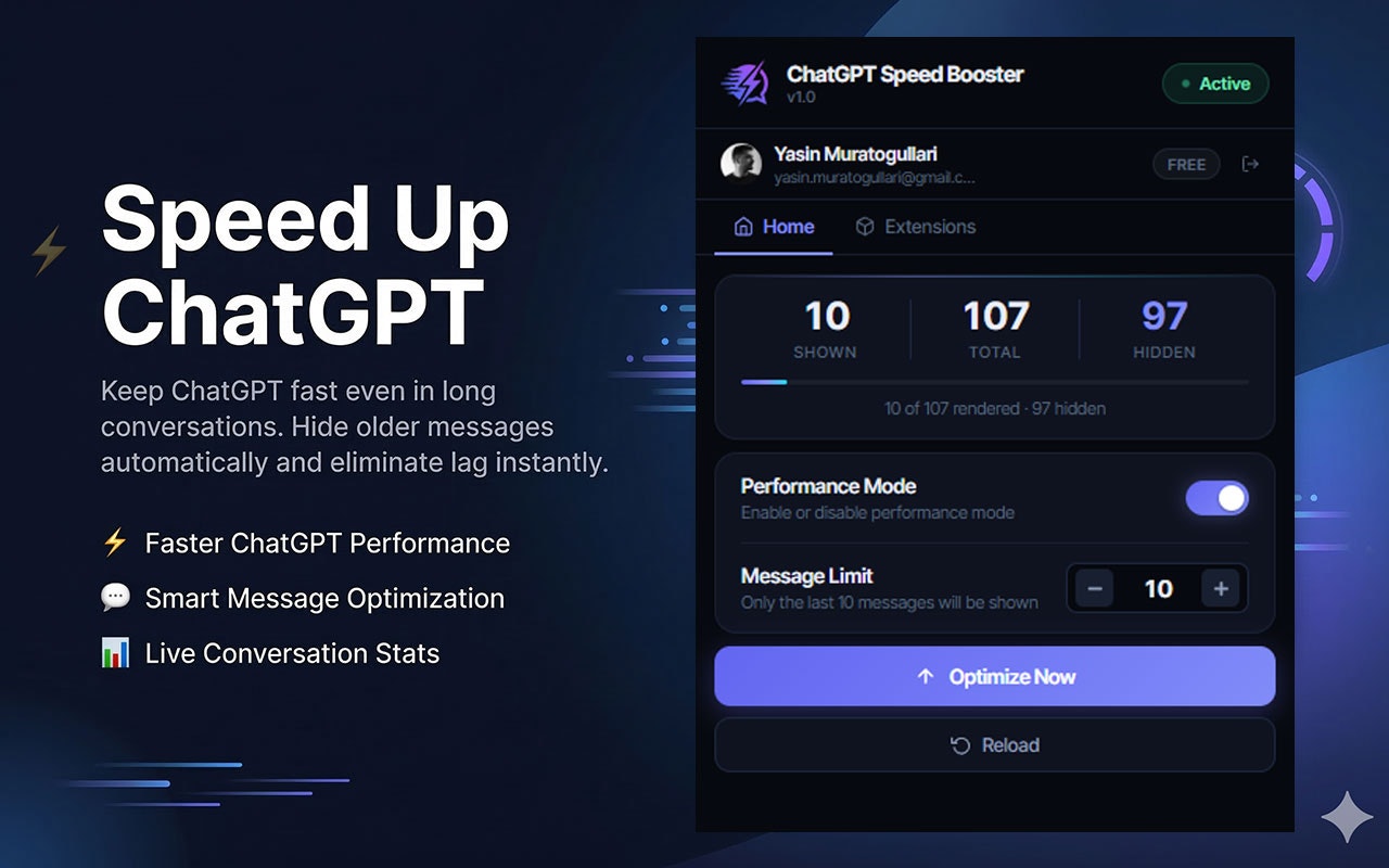 ChatGPT Speed Booster gallery image